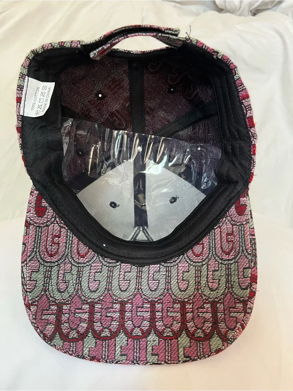 Fashion Graffiti Y2K baseball cap with an A patch